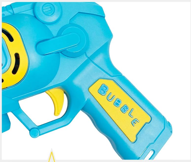 Pistola de Burbujas con LED – Diversión y Luces de Colores para Niños