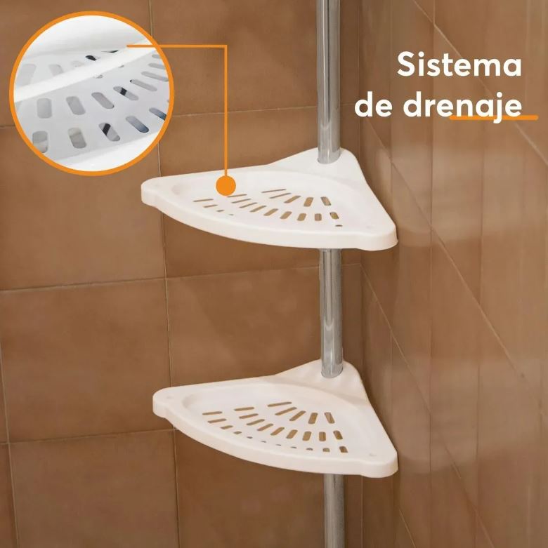 Estante Telescópico Organizador ClariBath® para Baño 🚿