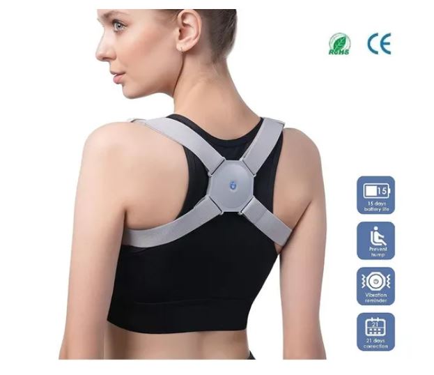 Corrector de Postura Inteligente con Sensor de Vibración USB