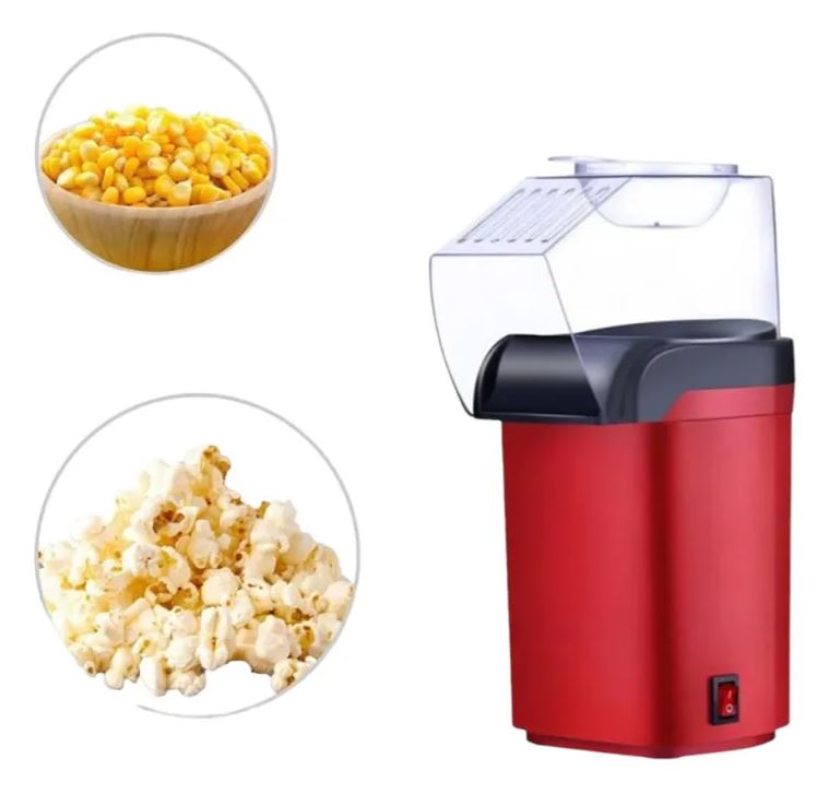 Máquina para Hacer Palomitas Saludables, Rápidas y Sin Mantequilla