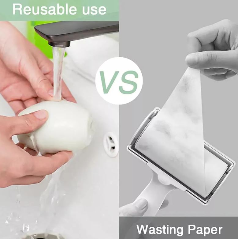 Rodillo Eliminador de Pelusa y Pelo para Mascotas