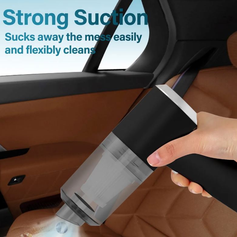 Aspiradora Portátil 3 en 1 – Aspira, y Sopla en Segundos