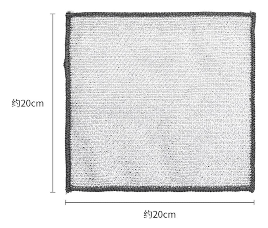 Trapos de seda plateada (5 piezas), material anti-rayones para vidrio.