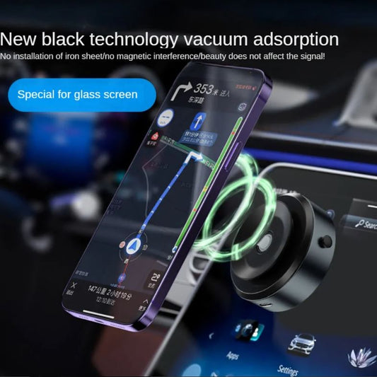 Soporte Magnético para Vehículo – Compatible con Todos los Teléfonos y de Fácil Ajuste