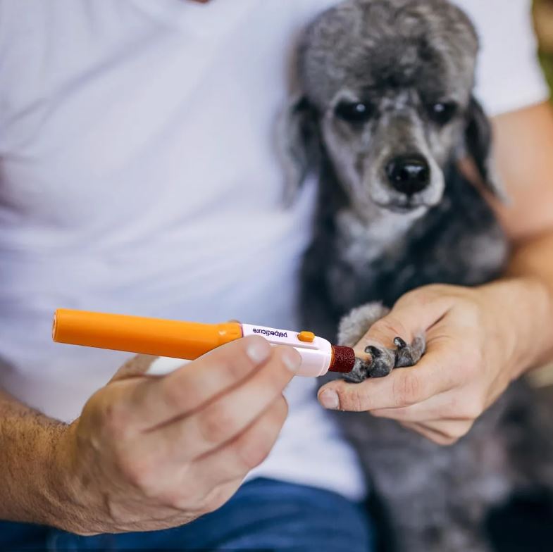 Lima Eléctrica para Uñas de Mascotas, Incluye 2 Limas y Rápida y Segura