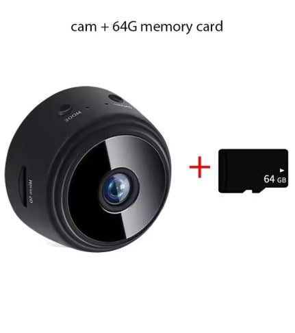 Mini Cámara de Seguridad WiFi de 1080P Full HD con Visión Remota